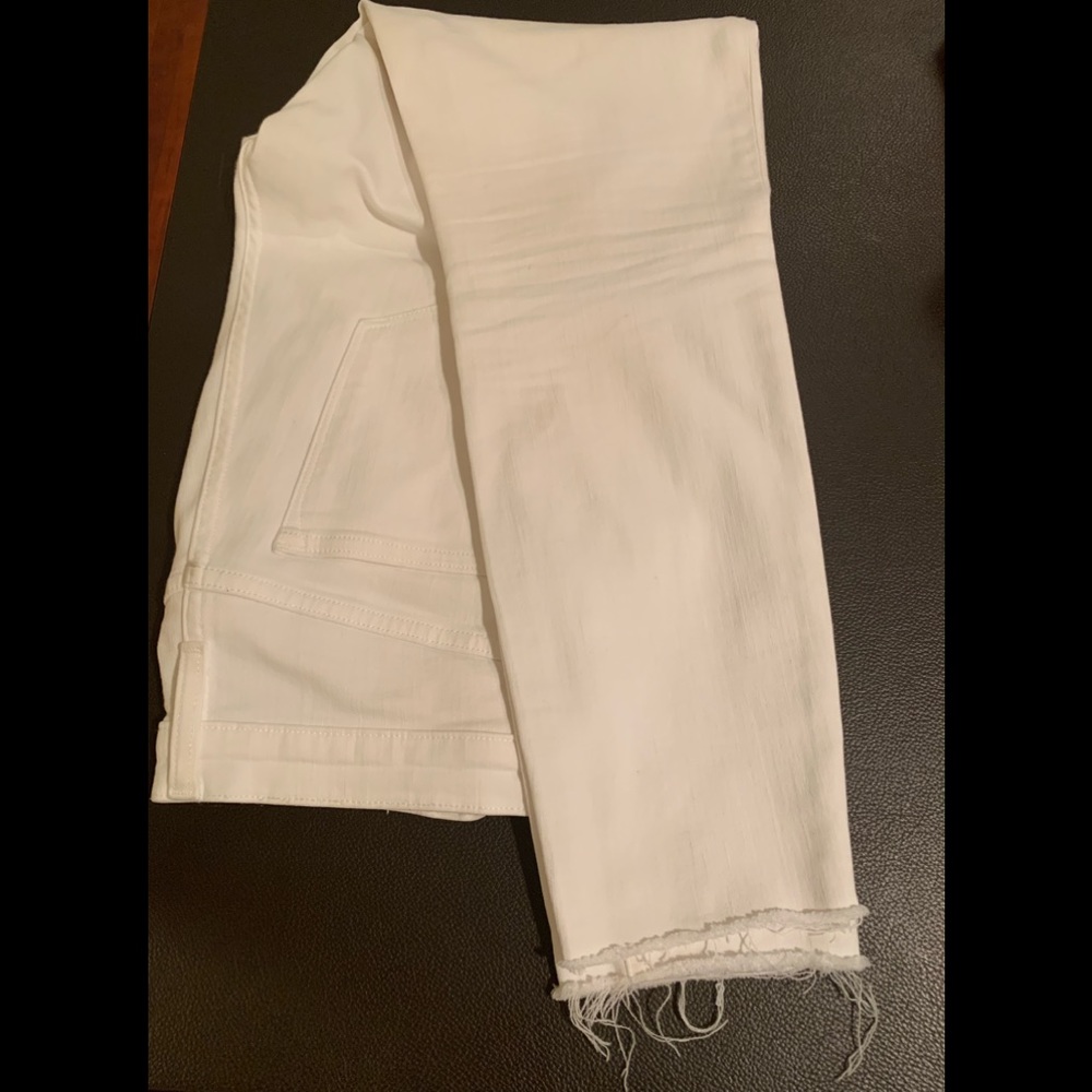 J. Crew raw hem jeans